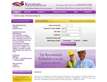 Tablet Screenshot of keyman.uk.com